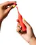 ROMP Pop Mini Intimate Device with 2 Interchangeable Silicone Attachments