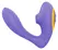 ROMP Reverb Dual-Action Silicone Intimate Device, Waterproof, Purple
