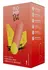 ROMP Riot Mini Vibrator Compact Rechargeable Silicone 7cm Yellow