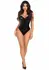 Sequin Boned Bodysuit with Detachable Straps, Snap Closure, Silver