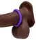 ROMP Remix Trio Silicone Rings Set - 3 Stretchable Sizes, Black