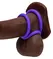ROMP Remix Trio Silicone Rings Set - 3 Stretchable Sizes, Black