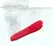 We-Vibe Tango X Cherry Red Compact Intimate Device, 8 Speeds