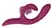 We-Vibe Nova 2 Fuchsia - Dual Action Flexible Intimate Device, 205 mm