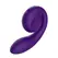 Snail Vibe Gizi Vibrator Purple - Dual Motor, Flexible, Compact Design