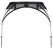 Obsessive Donarella Suspender Belt Black XL/2XL Lace Embroidery