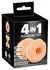You2Toys 4in1 Multi-Functional Intimate System, Flexible TPE, 7 cm