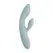 Svakom Chika App-Controlled Flexible Dual-Action Vibrator Turquoise Grey