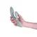Svakom Chika App-Controlled Flexible Dual-Action Vibrator Turquoise Grey