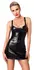 Noir Handmade Ring XL Powerwetlook Dress with Adjustable Straps