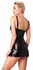 Noir Handmade Ring XL Powerwetlook Dress with Adjustable Straps