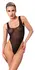 Noir Handmade Body Basic XL Black Transparent Powernet Bodysuit