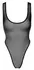 Noir Handmade Body Basic XL Black Transparent Powernet Bodysuit