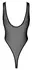 Noir Handmade Body Basic XL Black Transparent Powernet Bodysuit