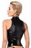 Noir Handmade Top Zip XL Black Vinyl Powerwetlook