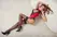 Cottelli Lingerie Body Red/Black XL Satin & Lace with Removable Straps