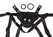 Vegan Fetish Strap-On System S-L Adjustable, Leather-Effect, Vegan Material