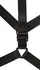 You2Toys Bed Restraint System Vegan Adjustable Black 180cm