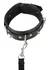 You2Toys Vegan Adjustable Collar & Leash Set, Black, 37-47 cm