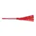 Sportsheets Amor Sparkle Flogger Red - Vegan Leather, Rhinestone Handle