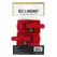 Sportsheets S&M Amor Handcuffs Red Vegan Leather Adjustable