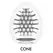Tenga Egg Cone II Intimate Stimulation Device Brown 1 pc