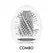 Tenga EGG Hard Boiled II Combo - Compact Intimate Device, Brown