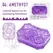 Tenga Uni Amethyst Sleeve - Unisex Flexible Intimate Accessory, Purple