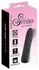 Sweet Smile Mini Vibrator Black 10-Mode Silicone Compact USB 12cm