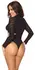 Cottelli FANTASY S-L Women’s Bodysuit with Rhinestone Detail, Black
