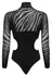 Cottelli FANTASY S-L Women’s Bodysuit with Rhinestone Detail, Black