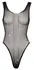 Cottelli Fantasy Body S-L Mesh with Rhinestone Stripes Black