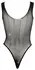 Cottelli Fantasy Body S-L Mesh with Rhinestone Stripes Black