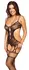 Cottelli Fantasy Catsuit S-L Open Design & Decorative Rings Black