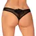 Obsessive Latinesa Transparent Micro Thong with Lace XS/S