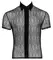 Svenjoyment Men's XL Stretch Lace Shirt with Collar and Button Placket