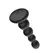 Nexus Tornado Rotating Beaded Probe Black - Remote Control, 150 mm