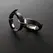 Crave ICON Cuffs Black/Silver - Elegant Adjustable Wrist Jewelry