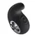 Playboy Ring My Bell Black - Dual Action Silicone Vibrator with Tapper