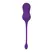 Playboy Pleasure Double Time Kegel Trainer Purple, Remote, Waterproof