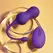 Playboy Pleasure Double Time Kegel Trainer Purple, Remote, Waterproof