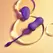 Playboy Pleasure Double Time Kegel Trainer Purple, Remote, Waterproof