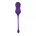 Playboy Pleasure Double Time Kegel Trainer Purple, Remote, Waterproof