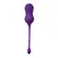 Playboy Pleasure Double Time Kegel Trainer Purple, Remote, Waterproof
