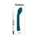 Playboy Pleasure On The Spot Intimate Wand Vibrator Green 10 Modes