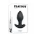 Playboy Pleasure Plug and Play Intimate Plug Black 10-Mode Silicone