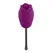 Playboy Pleasure Petal Vibrator Wild Astor - Rose-Shaped Silicone Device