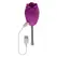 Playboy Pleasure Petal Vibrator Wild Astor - Rose-Shaped Silicone Device