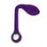Playboy Pleasure Spot On Flexible Vibrator Acai, 8.9'' Silicone USB