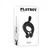 Playboy Pleasure Triple Play Vibrating Ring Black, 9 Modes, Remote Control